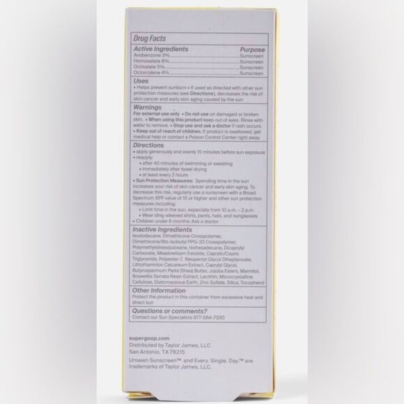 Supergoop Unseen Sunscreen    - Picture 2 of 9